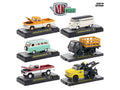 Auto Thentics 6 Piece Set Release 50 IN DISPLAY CASES 1/64 Diecast